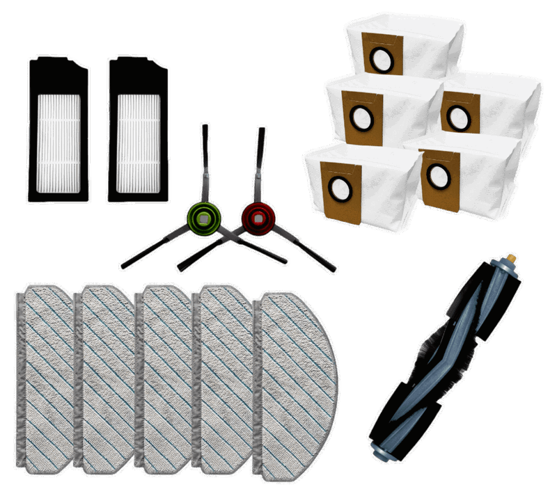 Tilbehørspakke 4 til Ecovacs Deebot T10 / T10 Plus / X1 / X1 Plus