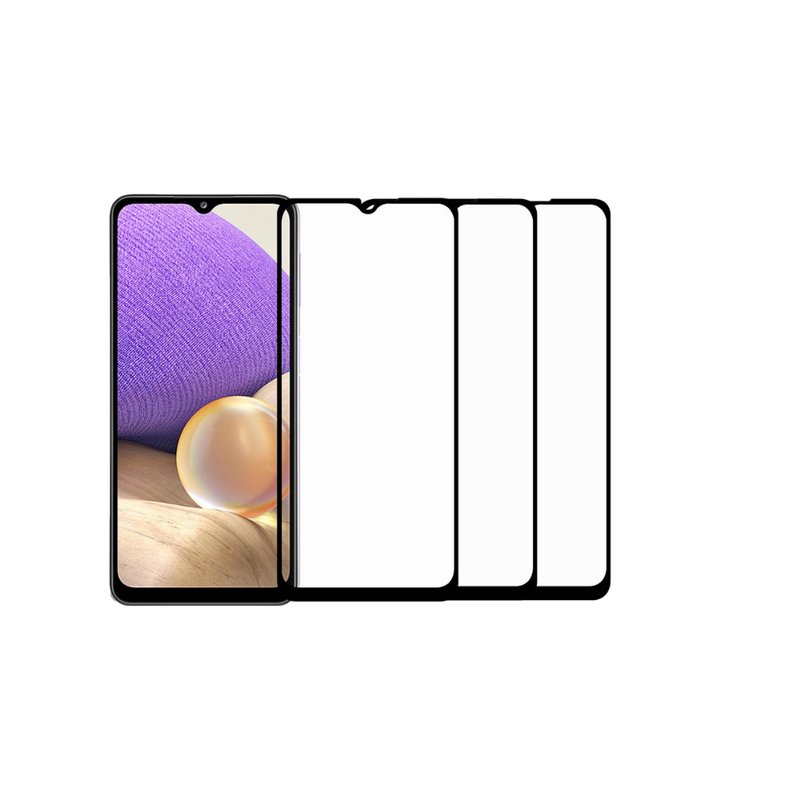 3 Stk. 3D Skærmbeskyttelse / Hærdet Beskyttelsesglas til Samsung Galaxy A32
