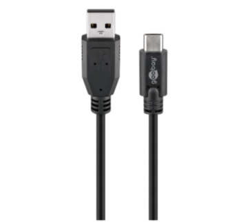 USB-C Oplader Kabel til Nothing Phone (1) - Sort
