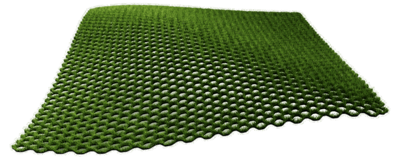 Hybridgræs til Robotplæneklipper - 200 x 200 cm