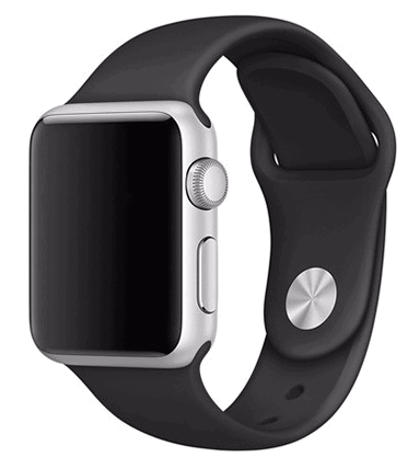 Sportsrem til Apple Watch 7 - Sort - 38 / 40 / 41 mm