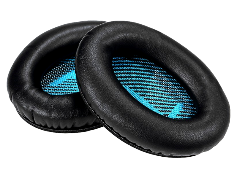 1 sæt Ørepuder til Bose QuietComfort 15 - Sort