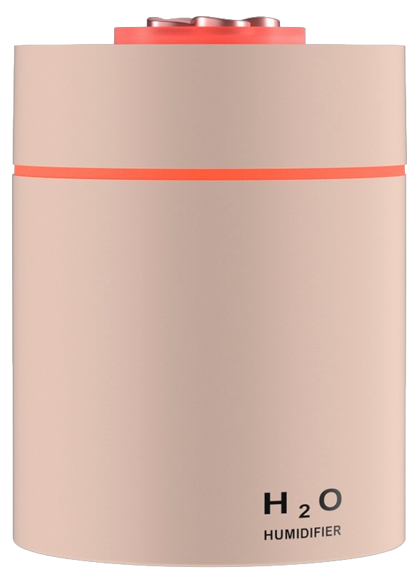 Mini H2O Luftfugter m. LED Lys-Pink