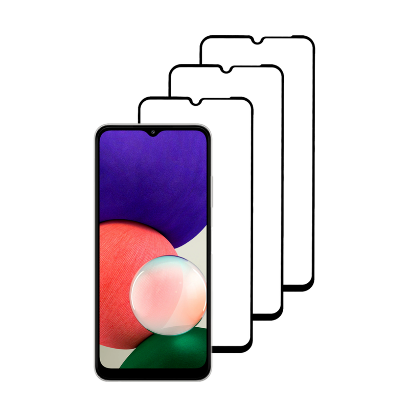 3 Stk. 3D Skærmbeskyttelse / Beskyttelsesglas til Samsung Galaxy A22 5G