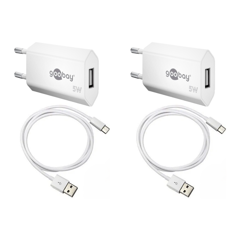 2x USB Oplader til iPhone 15 / Plus / Pro / Pro Max