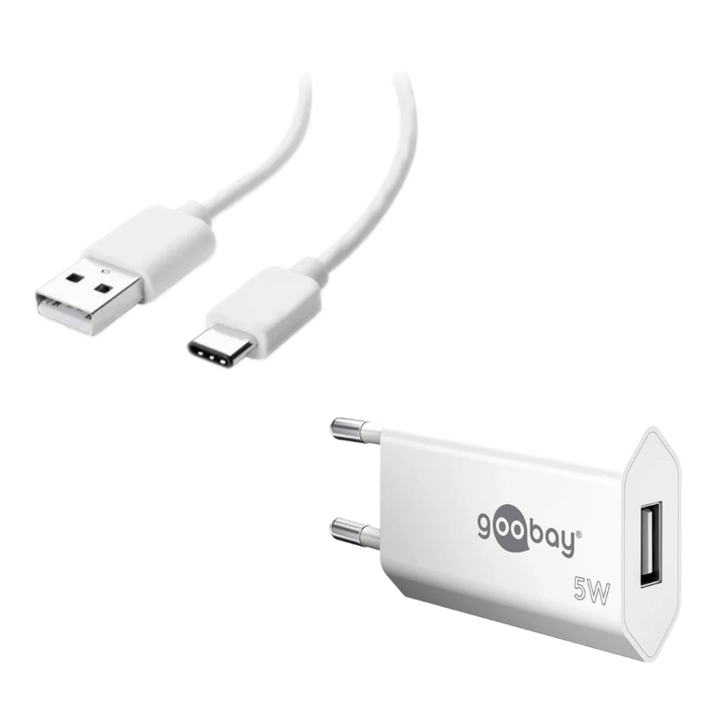 USB C Oplader til Samsung Galaxy A40 1m Kabel Stik Gratis Forsendelse