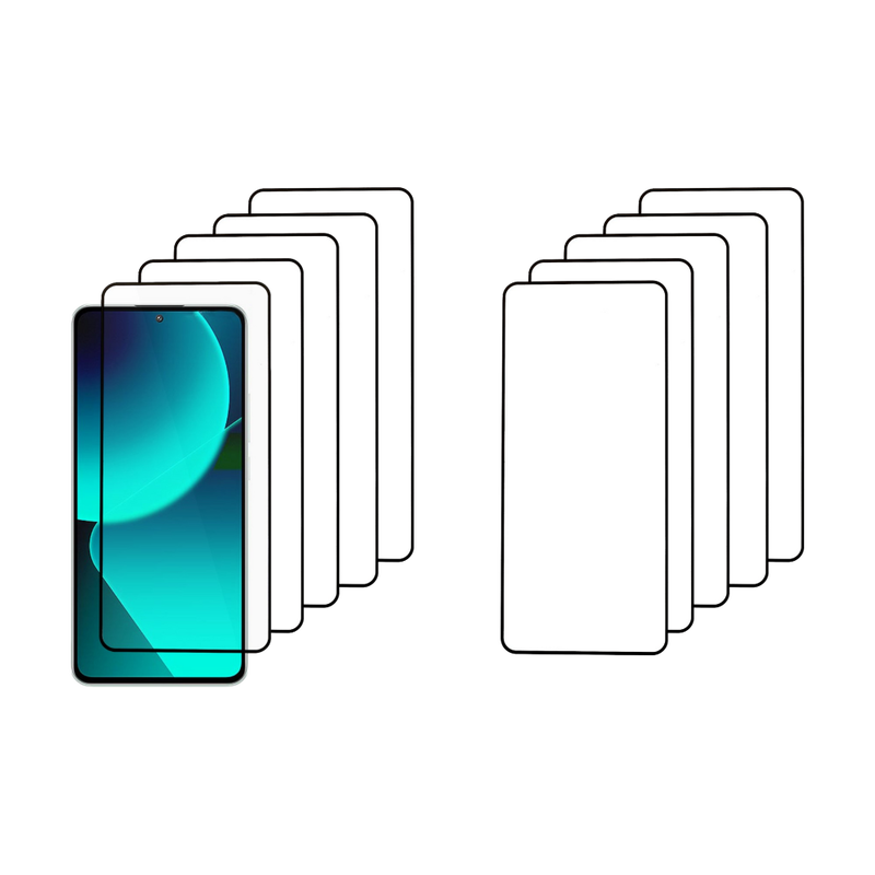 10 stk Xiaomi 13T / 13T Pro Skærmbeskyttelse / 3D Glas