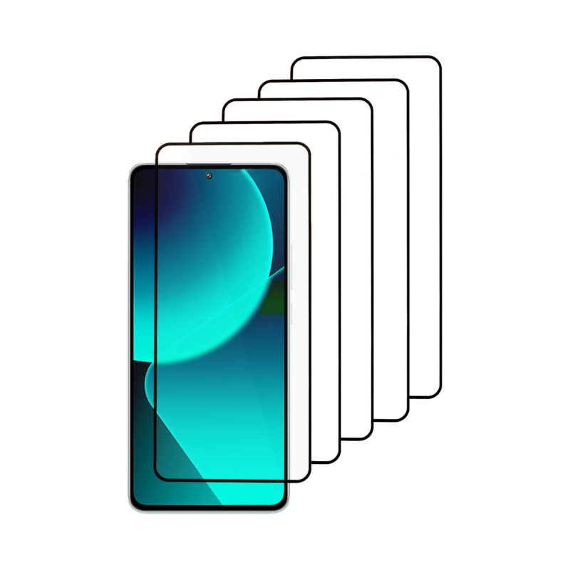 5 stk Xiaomi 13T / 13T Pro Skærmbeskyttelse / 3D Glas