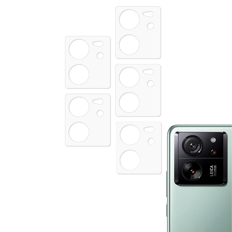 5 stk Xiaomi 13T / 13T Pro Kamera Beskyttelsesglas