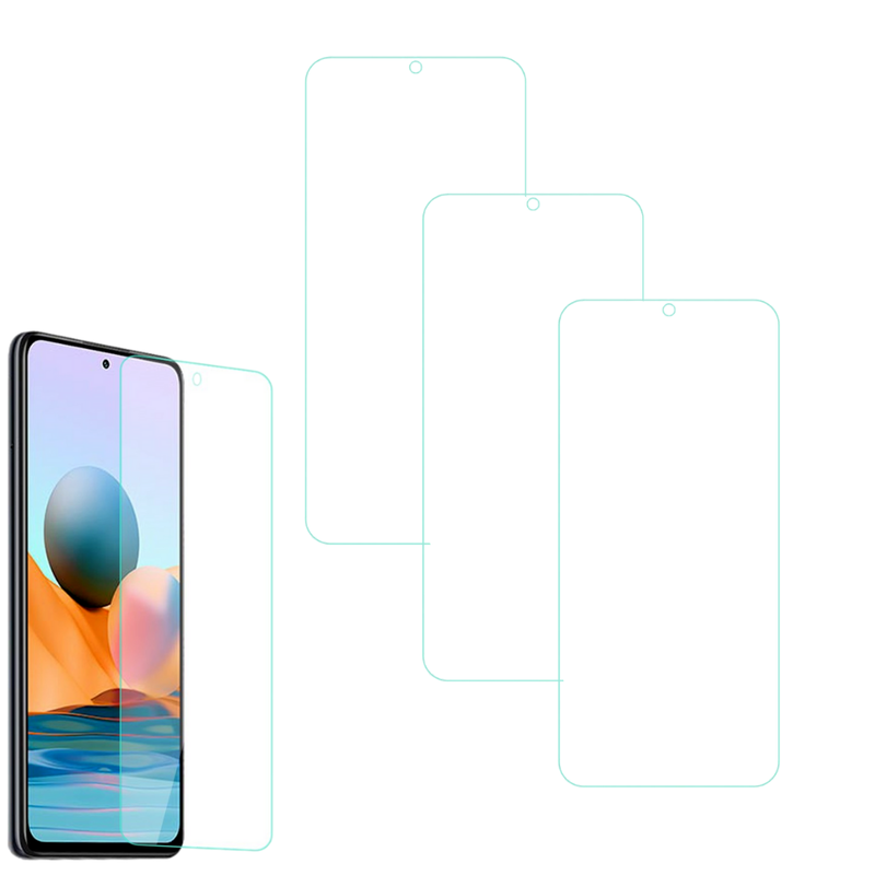 3 Stk Beskyttelsesglas / Skærmbeskyttelse / Glas til Xiaomi Redmi Note 12 5G