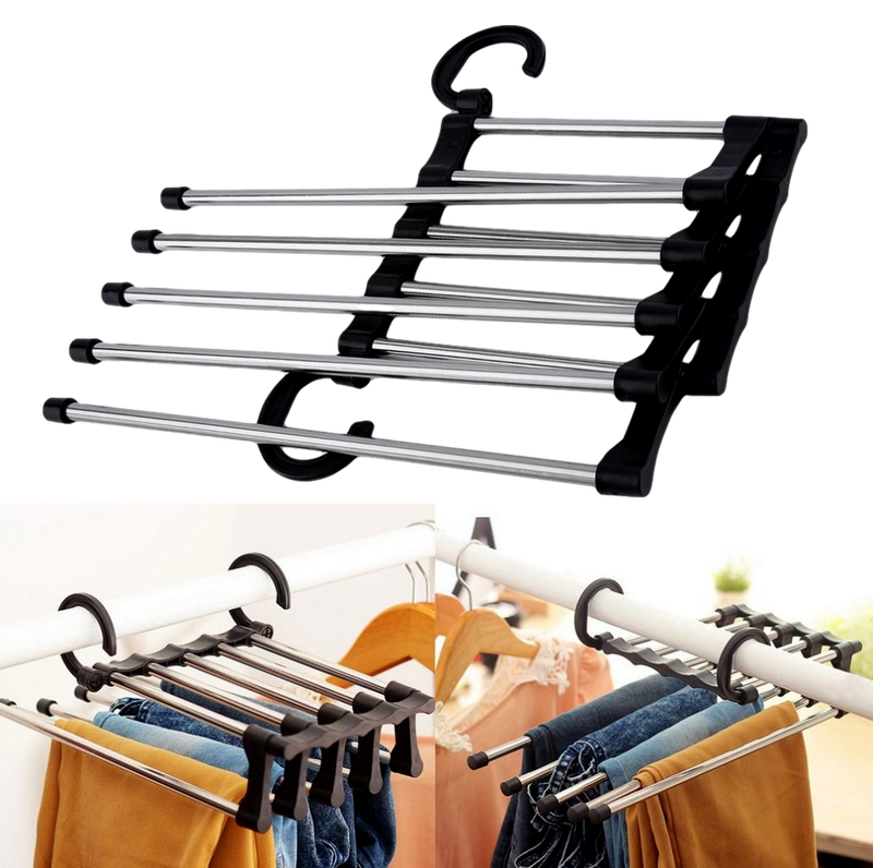 5-i-1 Bøjle til Bukser i Rustfrit Stål