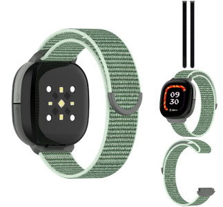 Børne urrem til Fitbit Ace LTE i flettet nylon
