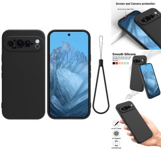 Silikone cover til Google Pixel 9 Pro XL set forfra