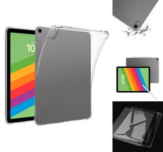 Gennemsigtig beskyttelsescover til iPad Air 11 2024 forfra