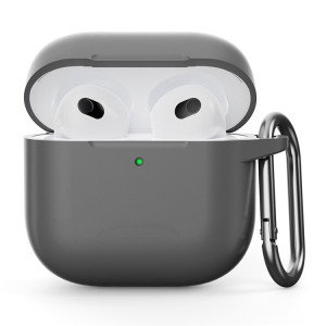 Silikonebeskyttelsesetui til AirPods 4 foran