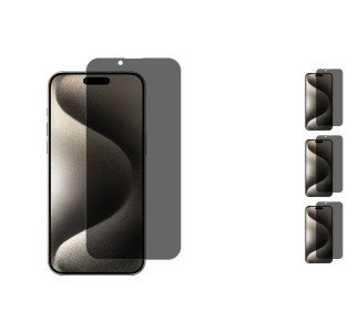 Installationsproces for iPhone 16 Pro Max beskyttelsesglas med privatlivsfilter