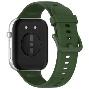 Silikoneurrem til Huawei Watch Fit 3 i army grøn