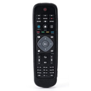 Beskyttelsescover til Philips TV-fjernbetjening i sort