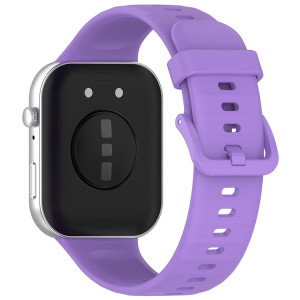 Blød silikone urrem i lilla til Huawei Watch Fit 3