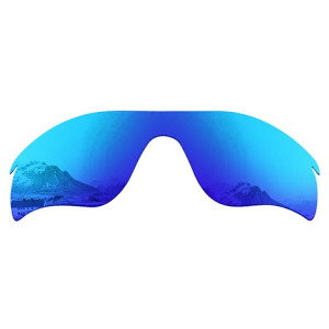 Udskiftningslinser til Oakley Radar Lock Path Ice Blue forfra