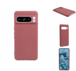 Google Pixel 8 Pro Beskyttelsescover Rød forside