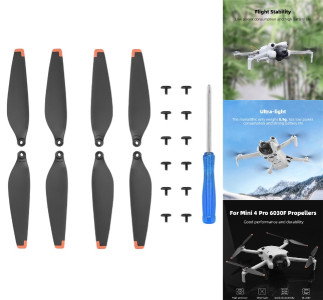 Propeller til DJI Mini 4 Pro set fra siden