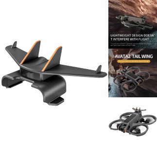 Bagvinge monteret på DJI Avata 2 Drone