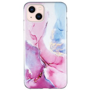 Marmormønstret iPhone 15 Cover forside