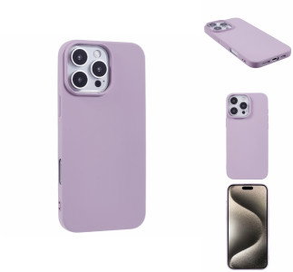 Lilla iPhone 16 Pro beskyttelsescover forside
