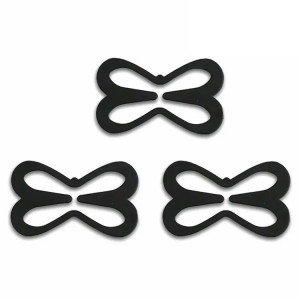 Anti-Slip Bh Strop Clips set forfra