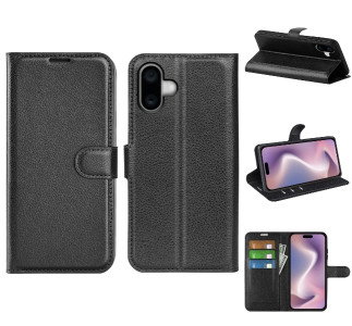 iPhone 16 Plus læder cover front