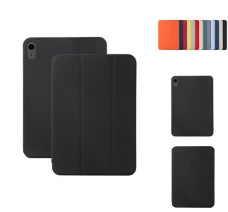 Sort iPad Mini beskyttelsescover set forfra