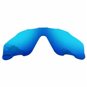 Erstatningslinser til Oakley Jawbreaker - Ice Blue, set forfra