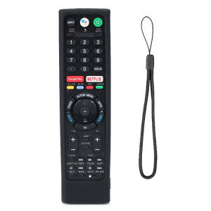 Silikone beskyttelsescover til Sony TV fjernbetjening forside