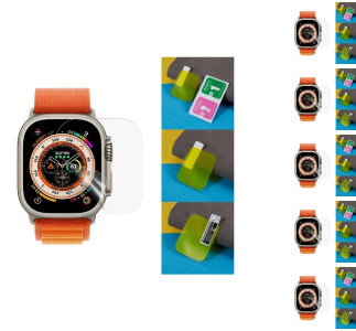 Apple Watch Series 10 skærmbeskytter vises på ur