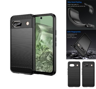 Sort Google Pixel 8a mobilcover
