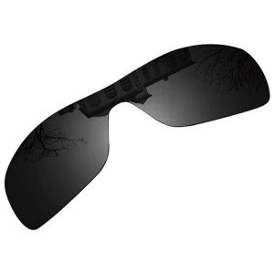 Sort udskiftningslinse til Oakley Batwolf solbriller