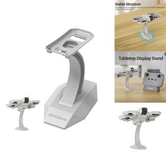 DJI Neo drone på display stativ
