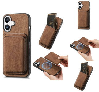 iPhone 16 læder cover frontbillede