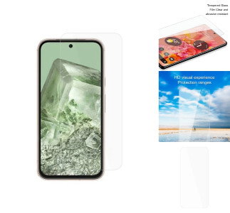 Google Pixel 8a beskyttelsesglas forfra