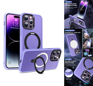 Lilla iPhone 16 Pro Max cover forfra