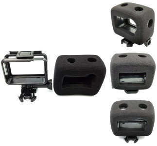 Vindhætte til DJI Osmo Action tæt på