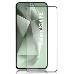 Beskyttelsesglas til Samsung Galaxy S24 FE - tæt på
