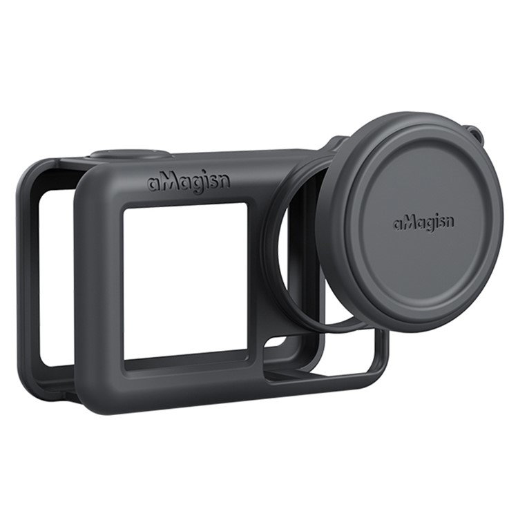DJI Osmo Action 5 Pro med beskyttende silikoneskal