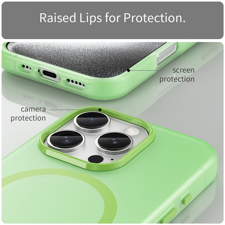 iPhone 16 Pro Cover Grøn med skærmbillede