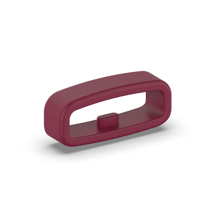 Silikone Urrem Holder 18mm Wine Red bagside