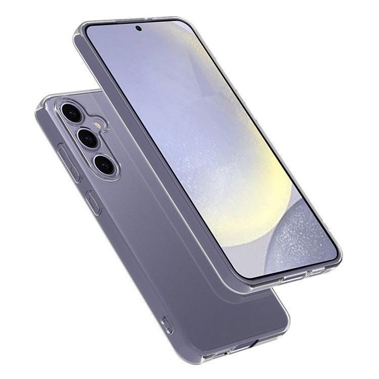 Samsung Galaxy S24 FE gennemsigtigt cover med kamera beskyttelse