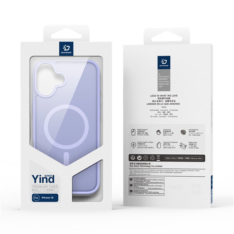 Uafhængige knapper på iPhone 16 cover