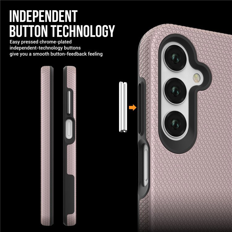 Rose Gold Samsung Galaxy A25 5G cover set fra siden