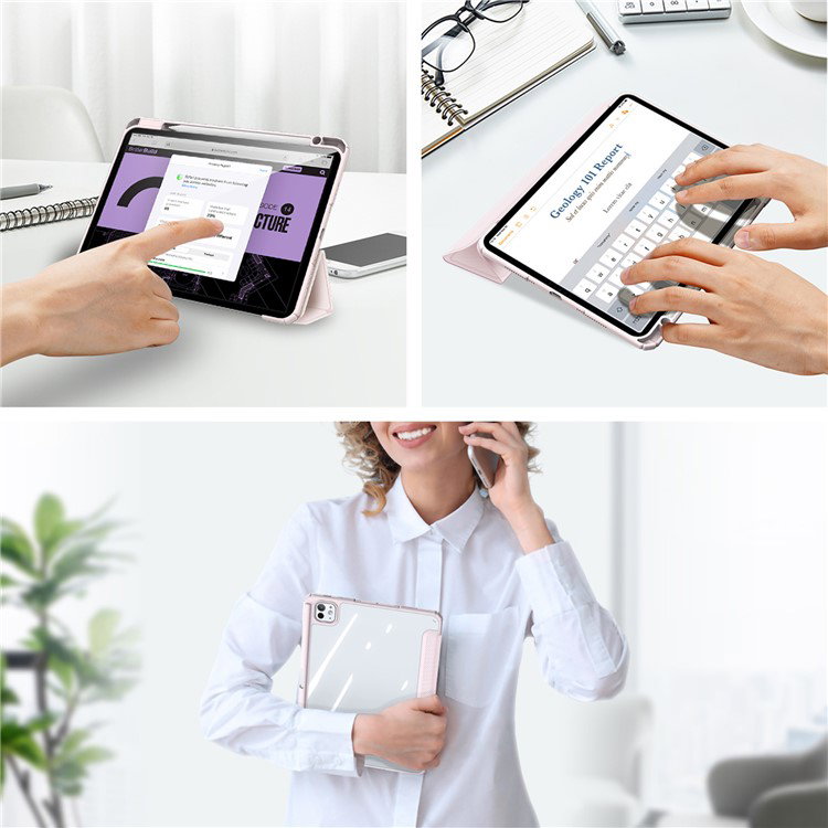 Holdbart PU-læder cover til iPad Pro 11 (2024)